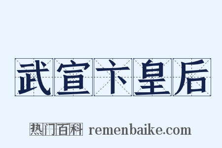 武宣卞皇后是什么意思的图片